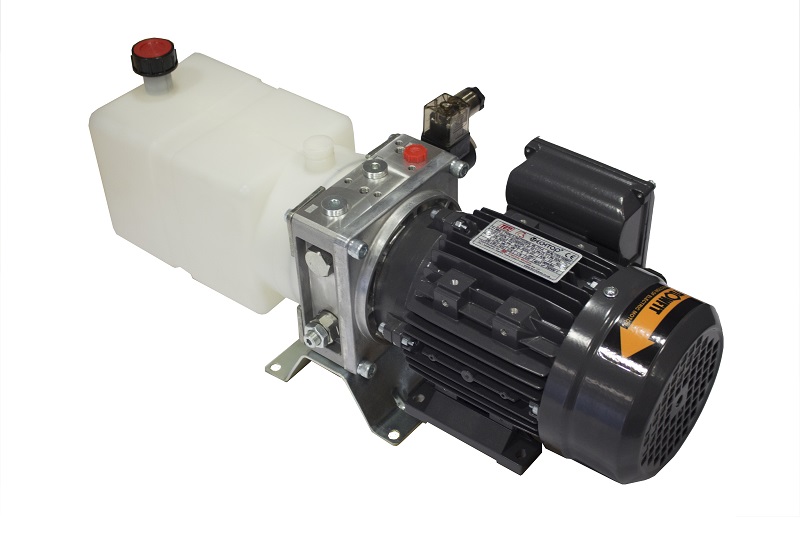 Flowfit Hydraulic AC Power unit, 240v, Single phase, Single Acting Circuit, 1.1Kw, 2.38L/min PT