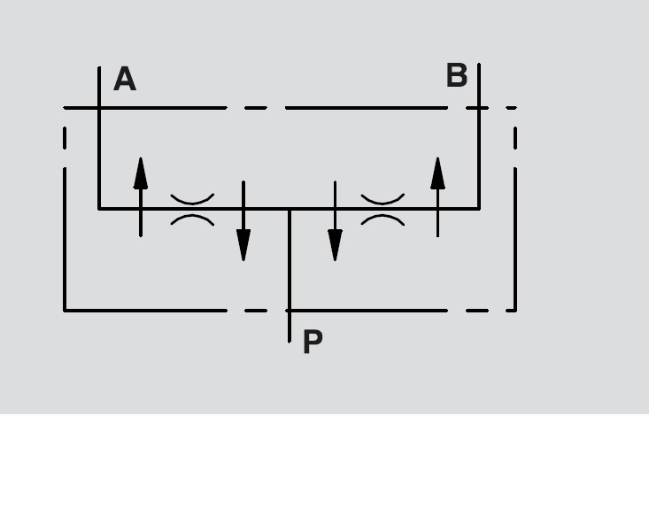 Hydraulic 2 Way Flow Divider, V-EQ 30 40-60 L/min