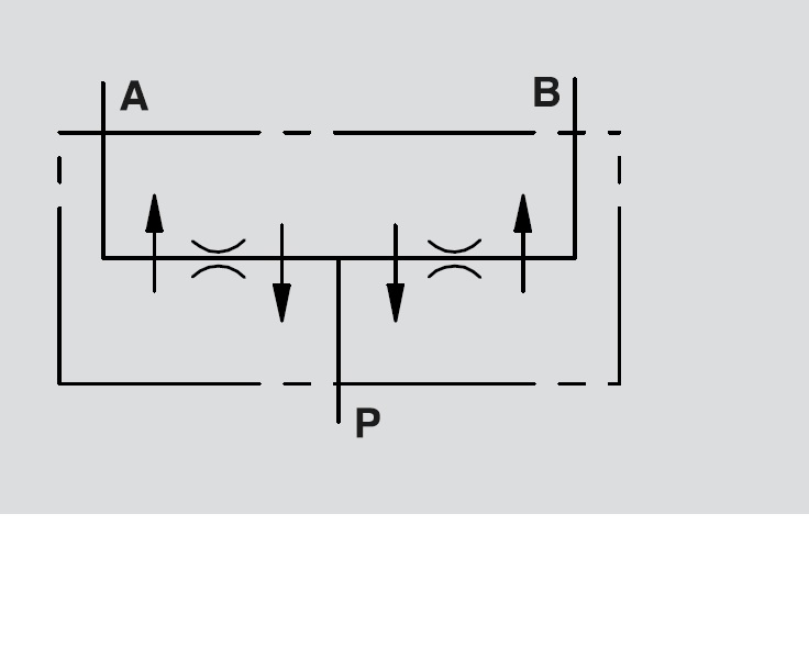 Hydraulic Ways Steel Divider Dfl Flow Control Flow