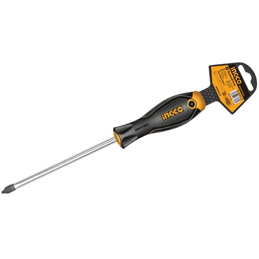 Ingco Pozi Head Screwdriver, PZ1, 100mm