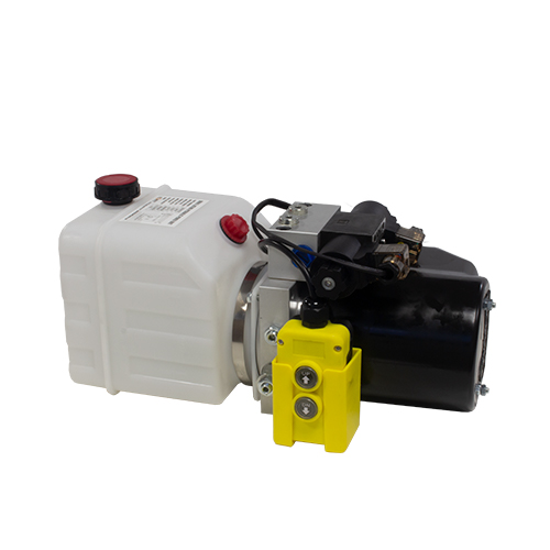 12V DC Double Acting Hydraulic Power pack with 4.5L Tank 1.6KW