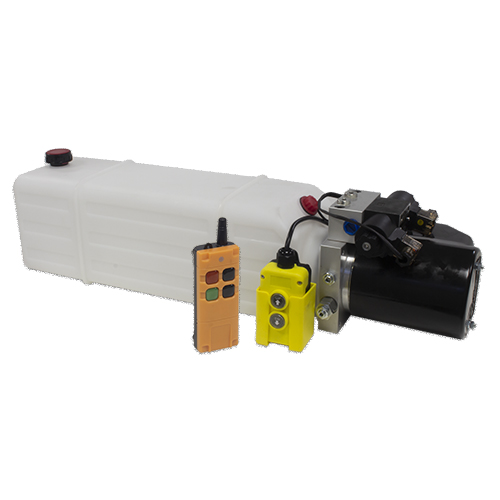 Flowfit 24V DC Double Acting Hydraulic Power pack with 13L Tank ...