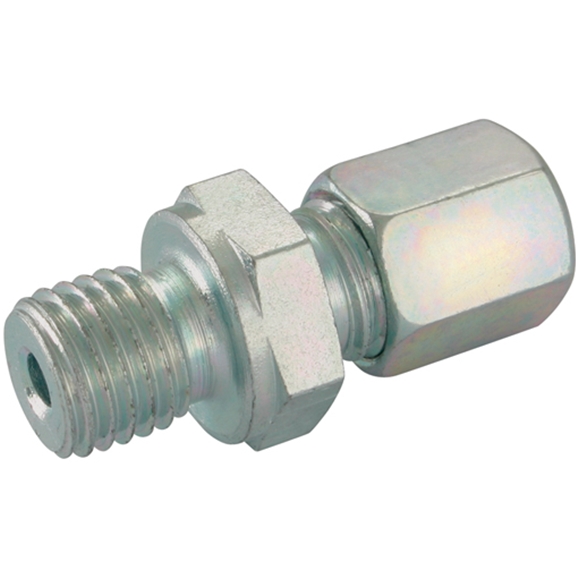 Hydraulic Tube Male Stud Coupling, Form B, Metric, M18 X 1.5 Metric X ...