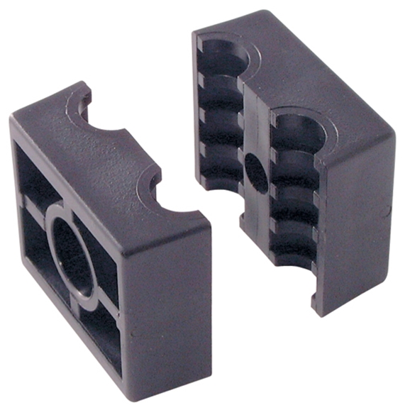 RSB Series, Series B Clamp Halves, Double Polypropylene 6 (Fire ...