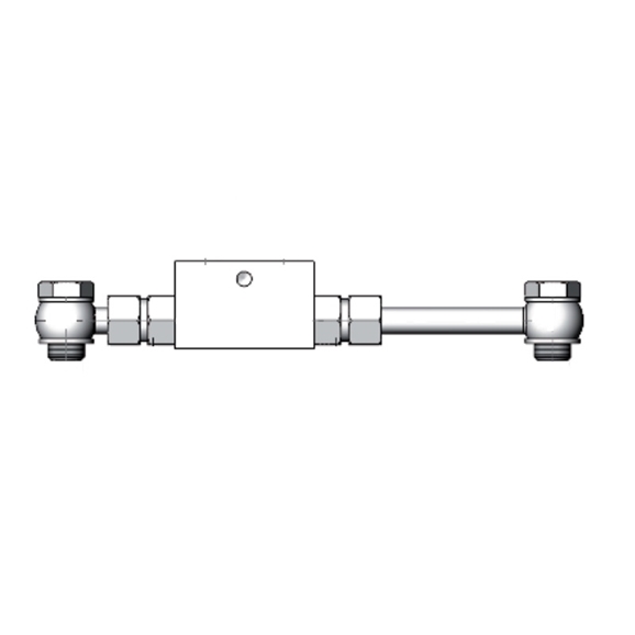 Flowfit Hydraulic Double Pilot Operated Check Valve Cylinder Ram Kit